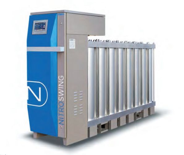 A modular PSA nitrogen generator supplied by Advanced Gas Technologies.